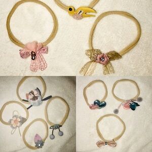 10 pack infant/baby headbands